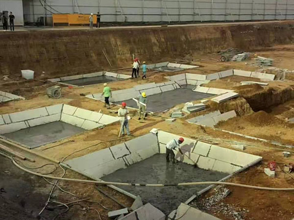地下室及承臺、底板施工方案 江西墻板廠家